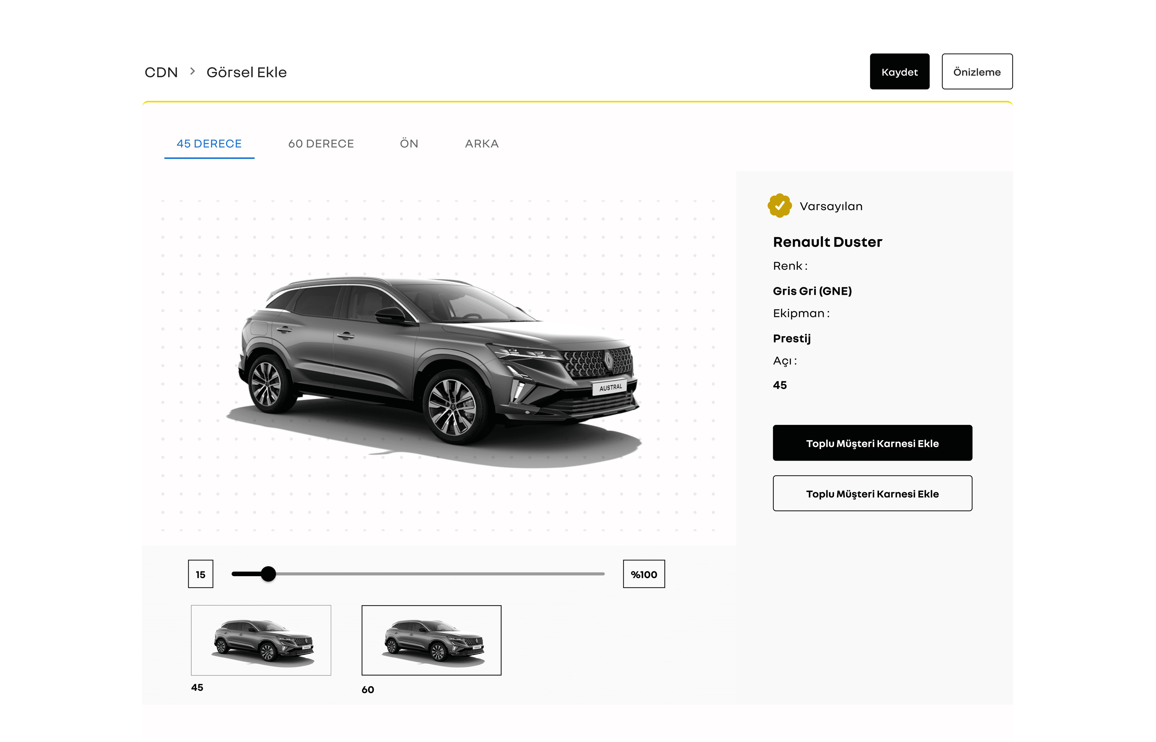 Mais Port vehicle visualiser